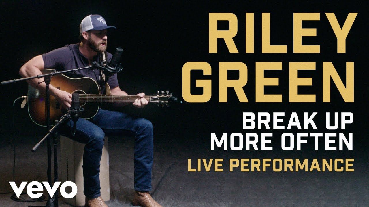 Riley Green – “Break Up More Often” Live Performance | Vevo